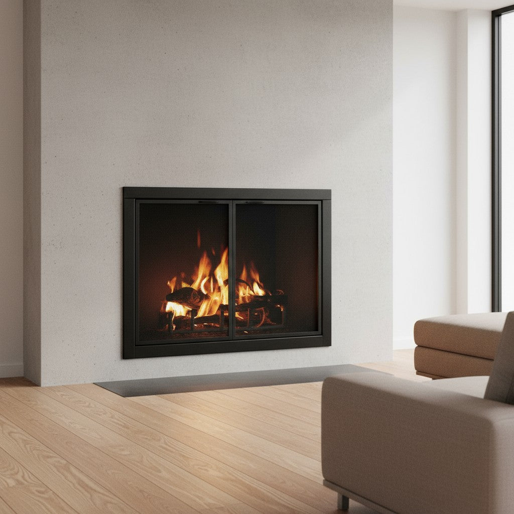 Mesh Masonry & Prefab Fireplace Doors