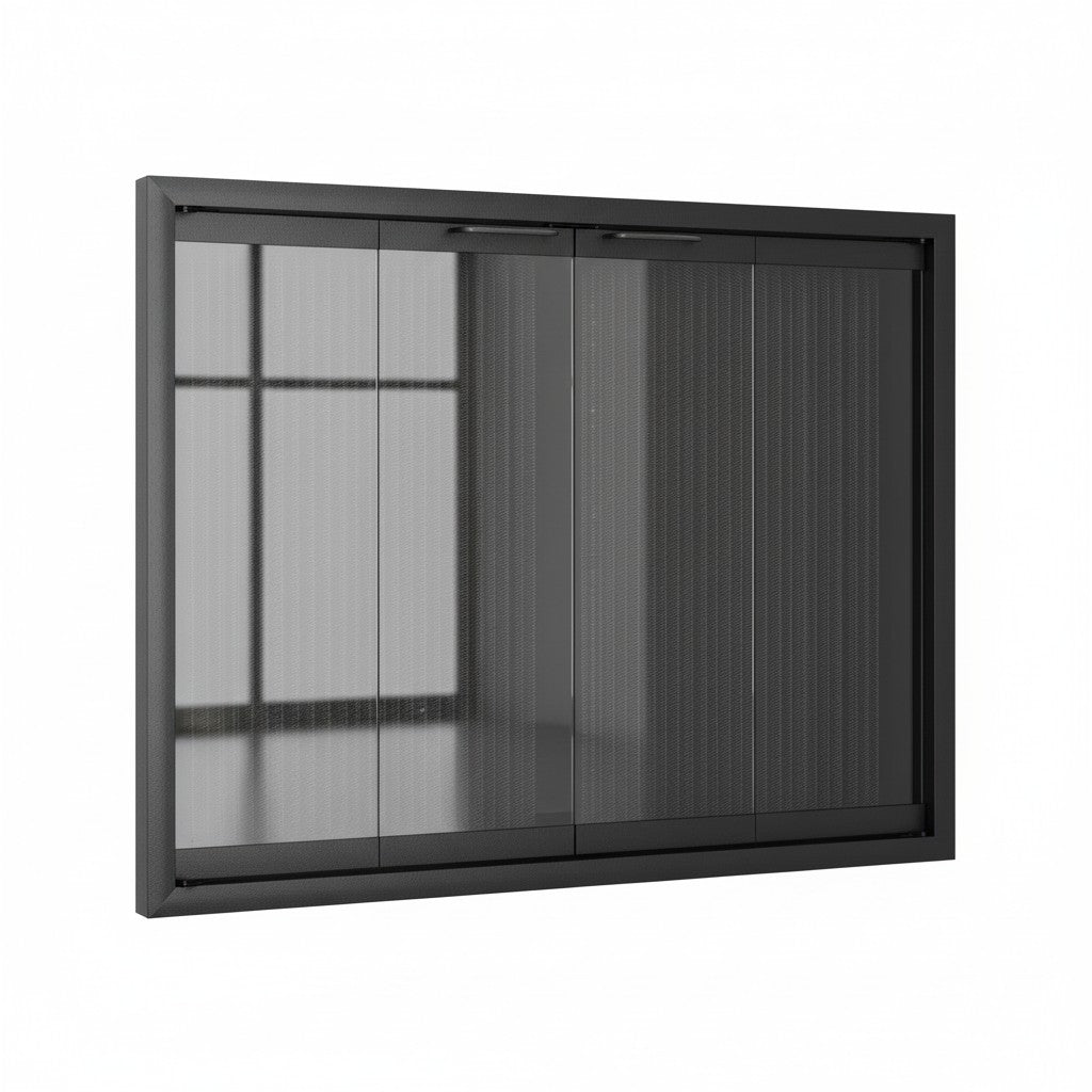 Cavestone Fireplace Glass Doors | Custom Masonry Fit