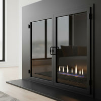 Legend Custom Masonry & Prefab Fireplace Glass Doors