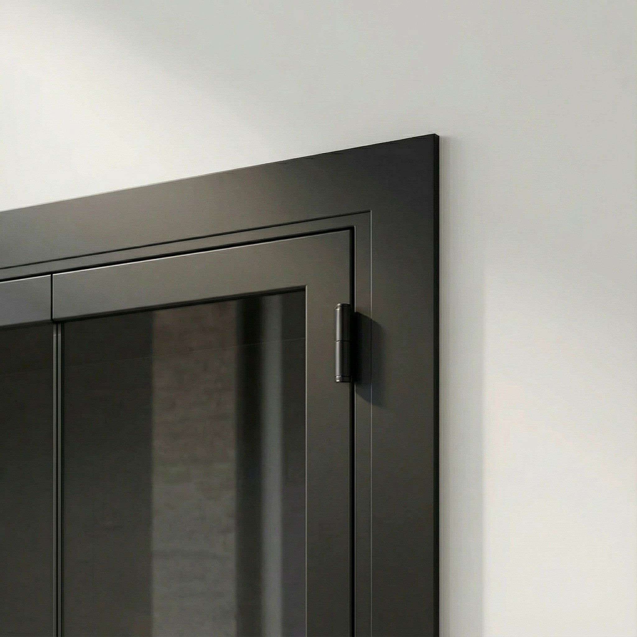 2x Custom Carolina Flush Fit Fireplace Doors