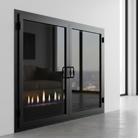 Legend Custom Masonry & Prefab Fireplace Glass Doors