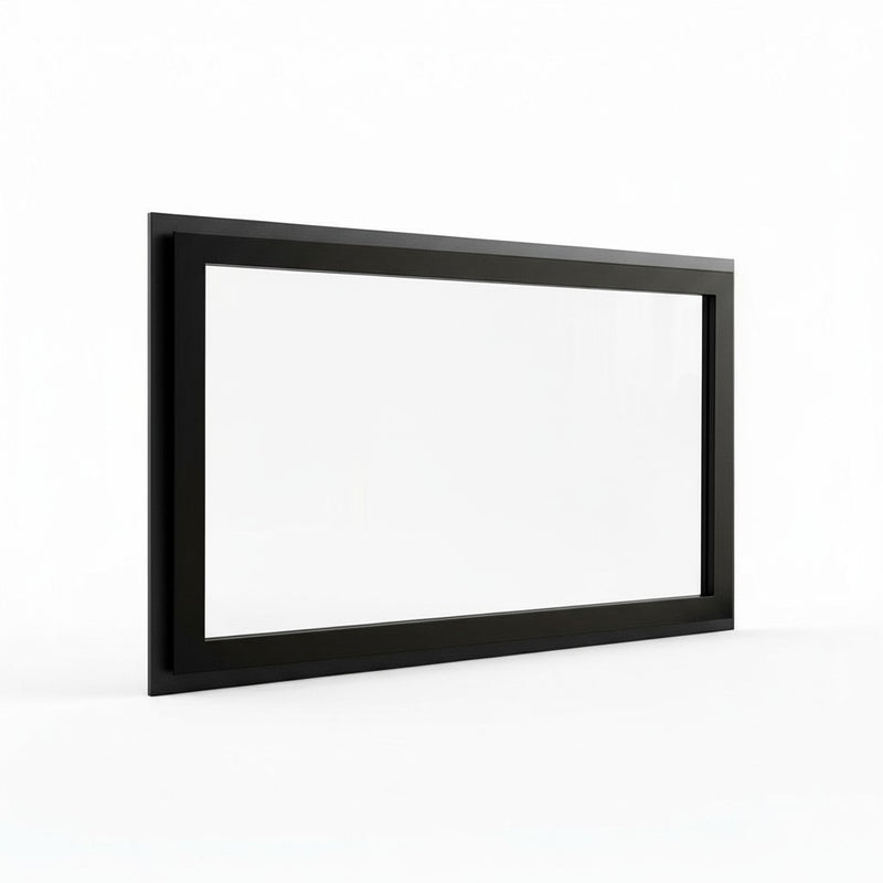Slim Moderne - Masonry & Prefab Fireplace Glass Doors | Custom