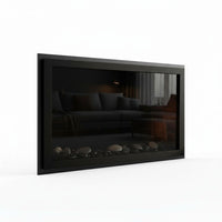 Slim Moderne - Masonry & Prefab Fireplace Glass Doors | Custom