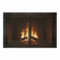 Milwaukee Forged Iron - Masonry & Prefab Fireplace Glass Doors | Custom