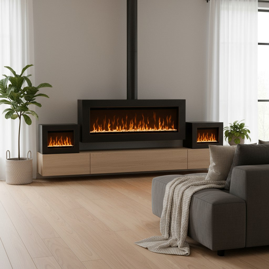 Custom Electric Fireplace Cabinets | Fits Dimplex, Napoleon, Modern Flames, Touchstone, and Amantii Inserts