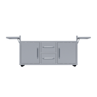 Le Griddle Grand Texan Freestanding Cart for GFE160 - Stainless Steel