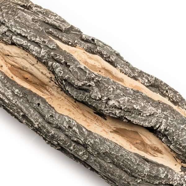 Grand Canyon Arzn Weathered Oak See-Through Vented Gas Log Set - ExceptionalFire