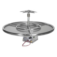 Grand Canyon 48" Round Tall Stack Fire Pit Burner Kit with WBECS Electronic Ignition