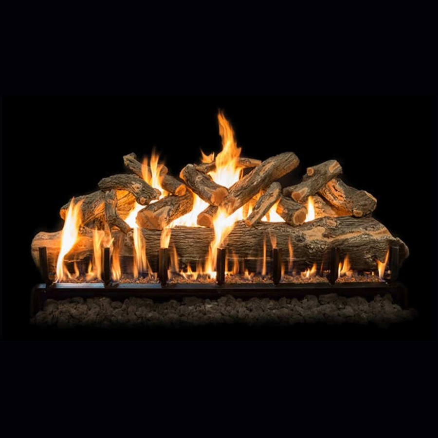 Grand Canyon Jumbo Arizona Weathered Oak Outdoor Gas Log Set