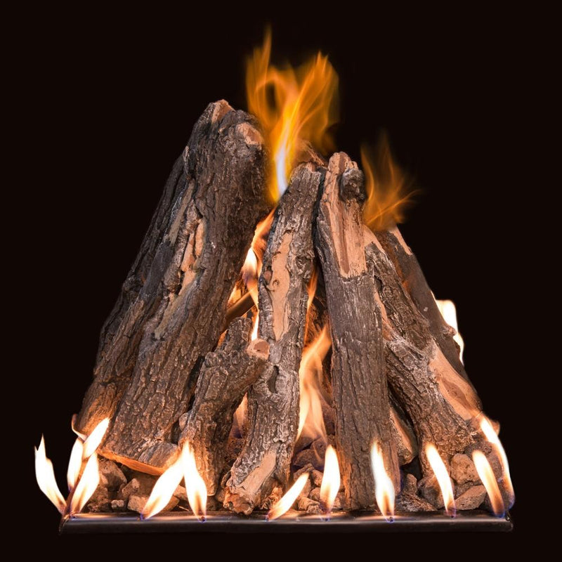 Grand Canyon 30" Tee-Pee Stack Fire Pit Burner Kit - Electronic Ignition, Propane