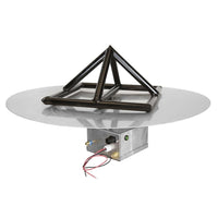 Grand Canyon 30" Tee-Pee Stack Fire Pit Burner Kit - Electronic Ignition, Propane