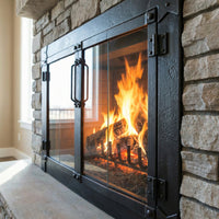 Milwaukee Forged Iron - Masonry & Prefab Fireplace Glass Doors | Custom