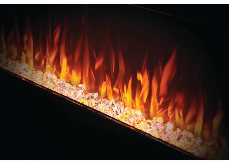 Harsten 50 Electric Linear Fireplace - Model NEFL50HF-BT - ExceptionalFire