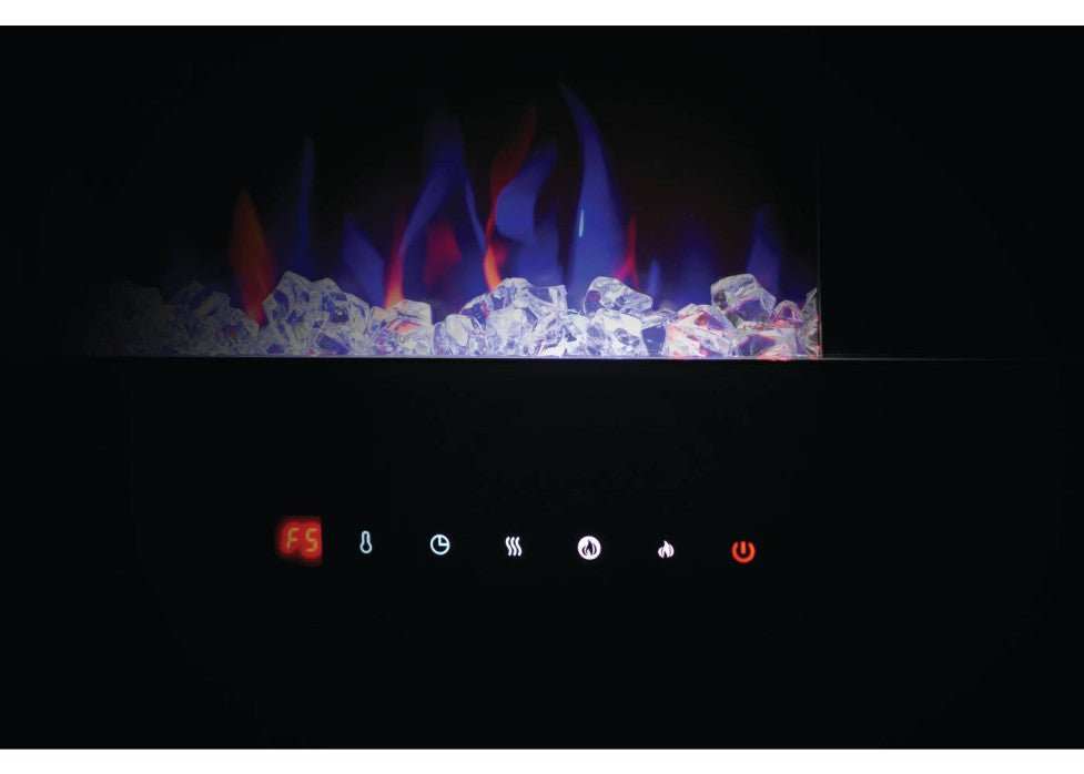 Harsten 50 Electric Linear Fireplace - Model NEFL50HF-BT - ExceptionalFire