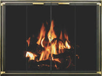 Heritage - Masonry Steel Fireplace Glass Doors - ExceptionalFire