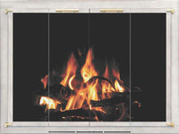 Heritage - Masonry Steel Fireplace Glass Doors - ExceptionalFire