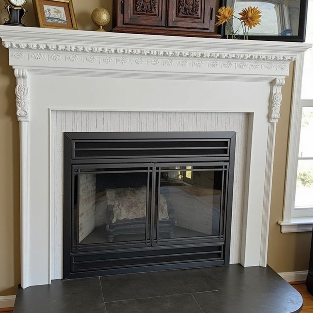 Brookfield Deluxe - Magnetic Prefab Fireplace Glass Doors