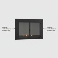 Legend Custom Masonry & Prefab Fireplace Glass Doors