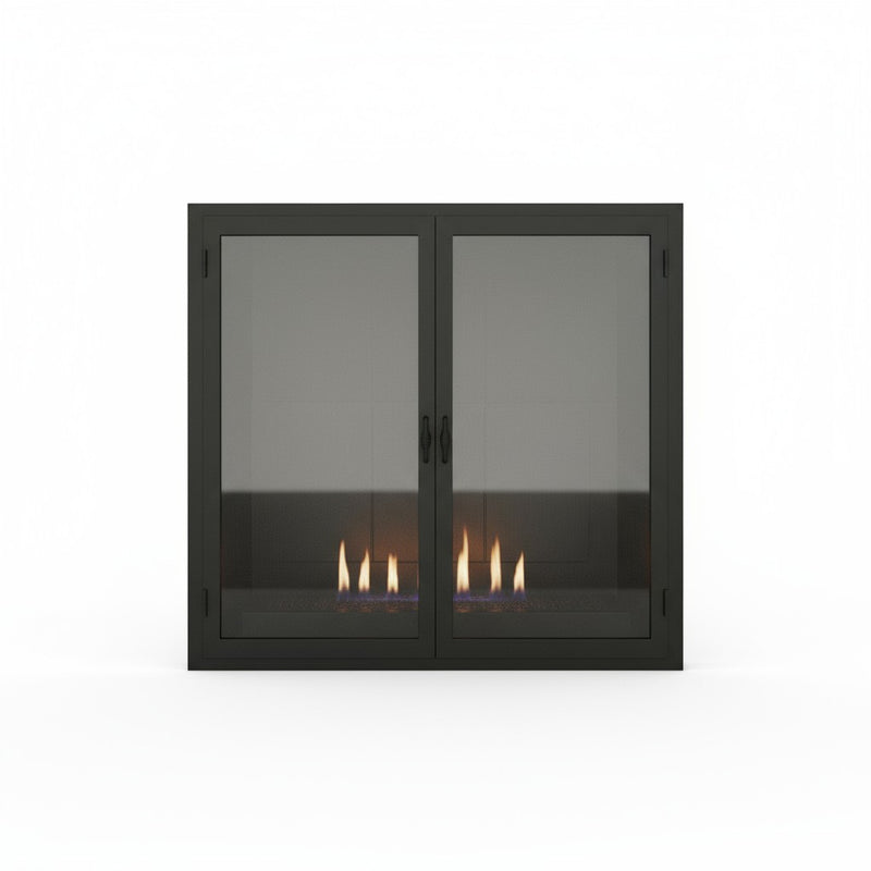 Legend Custom Masonry & Prefab Fireplace Glass Doors