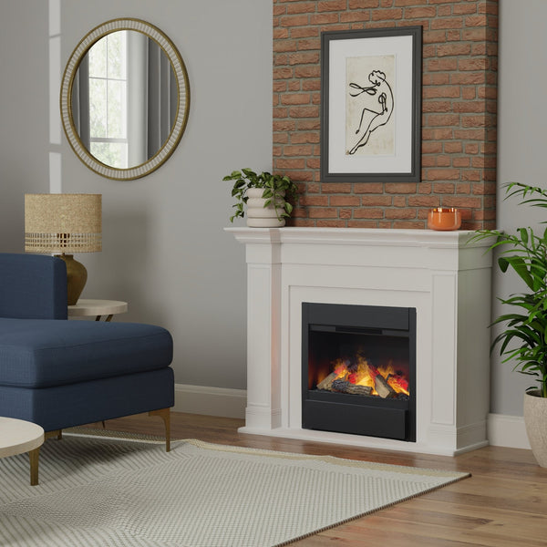 Dimplex Optimyst Revive 25 inch vapor fireplace with realistic 3D water vapor flames and pull-out water drawer