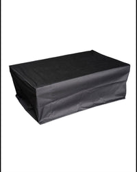 Outdoor Plus 60" Regal Fire Pit // GFRC Vanilla // Propane Fuel Type // Fire Glow Ignition // 60x24 Fire Pit Tarp Cover // 50x12 Burner Pan Cover
