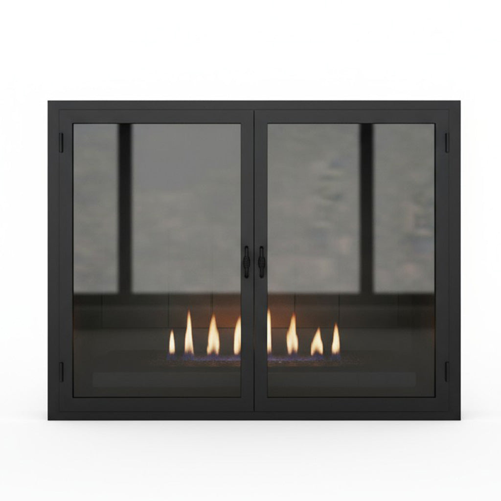 Legend Custom Masonry & Prefab Fireplace Mesh Doors