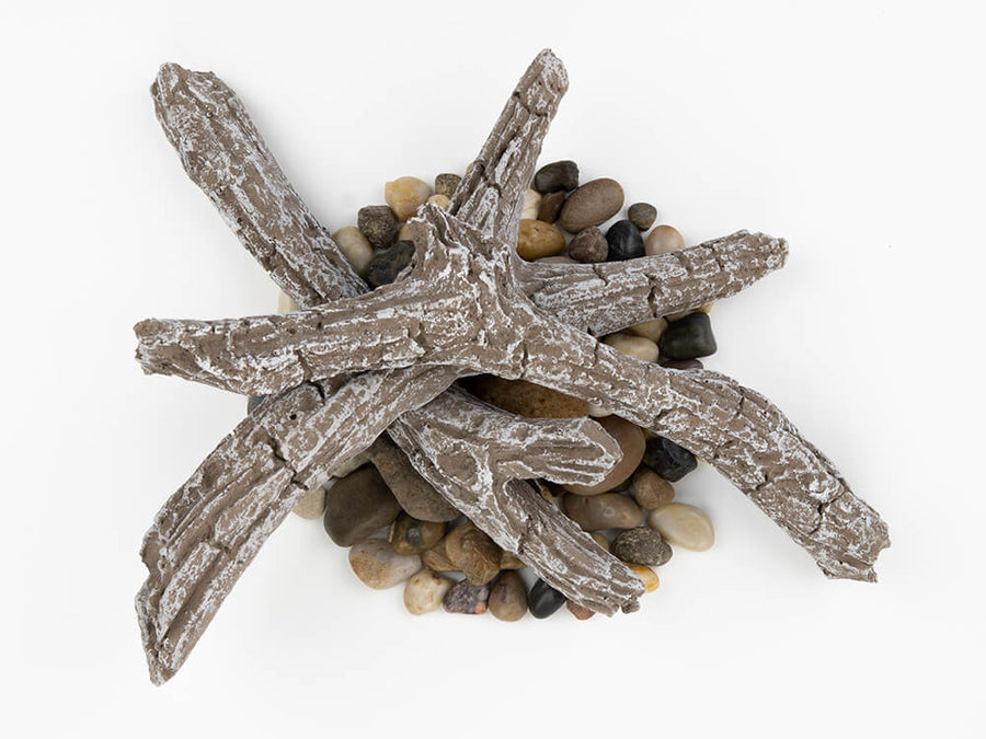 Napoleon Driftwood Log Kit with Rocks for Entice™ 72 Electric Fireplace