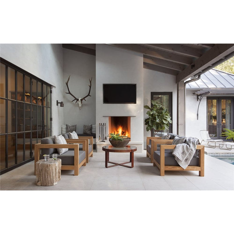 Isokern Magnum Modular Firebox — 42″ or 48″ — manufacturer product photograph; installation finishes and separately sold components may be shown