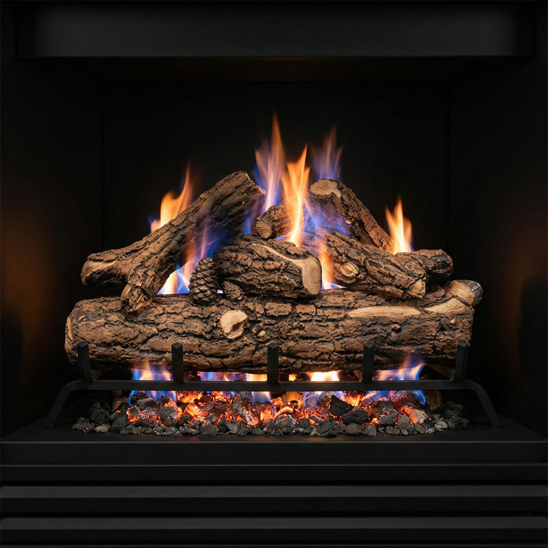 30" Country Oak Deluxe Gas Log Set | Formation Creation