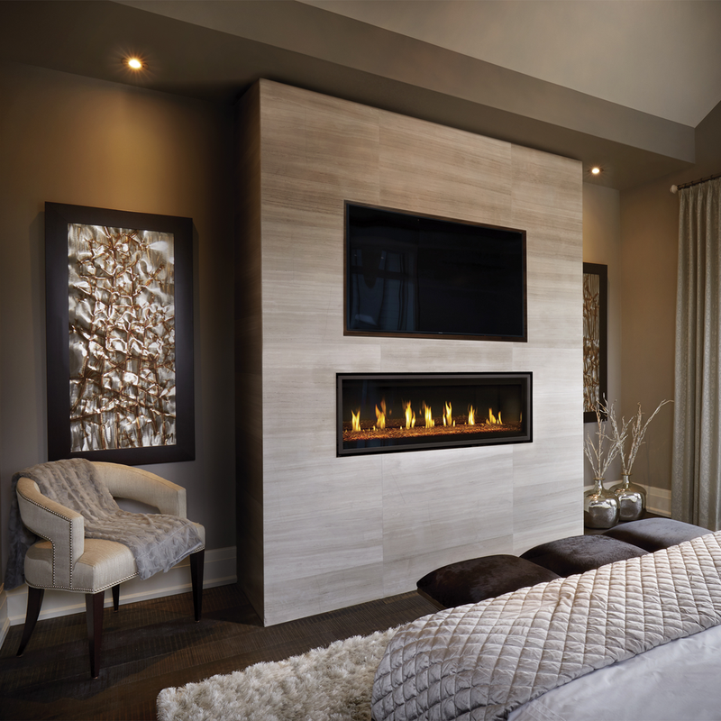 Napoleon Luxuria 50" Direct Vent Gas Fireplace - Model LVX50NX-1