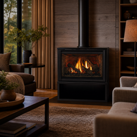 Majestic Trilliant Freestanding 30" Direct Vent Freestanding Gas Stove — lifestyle