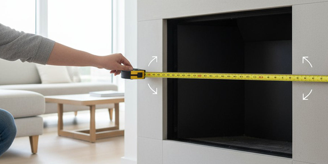 How to Measure for Fireplace Doors