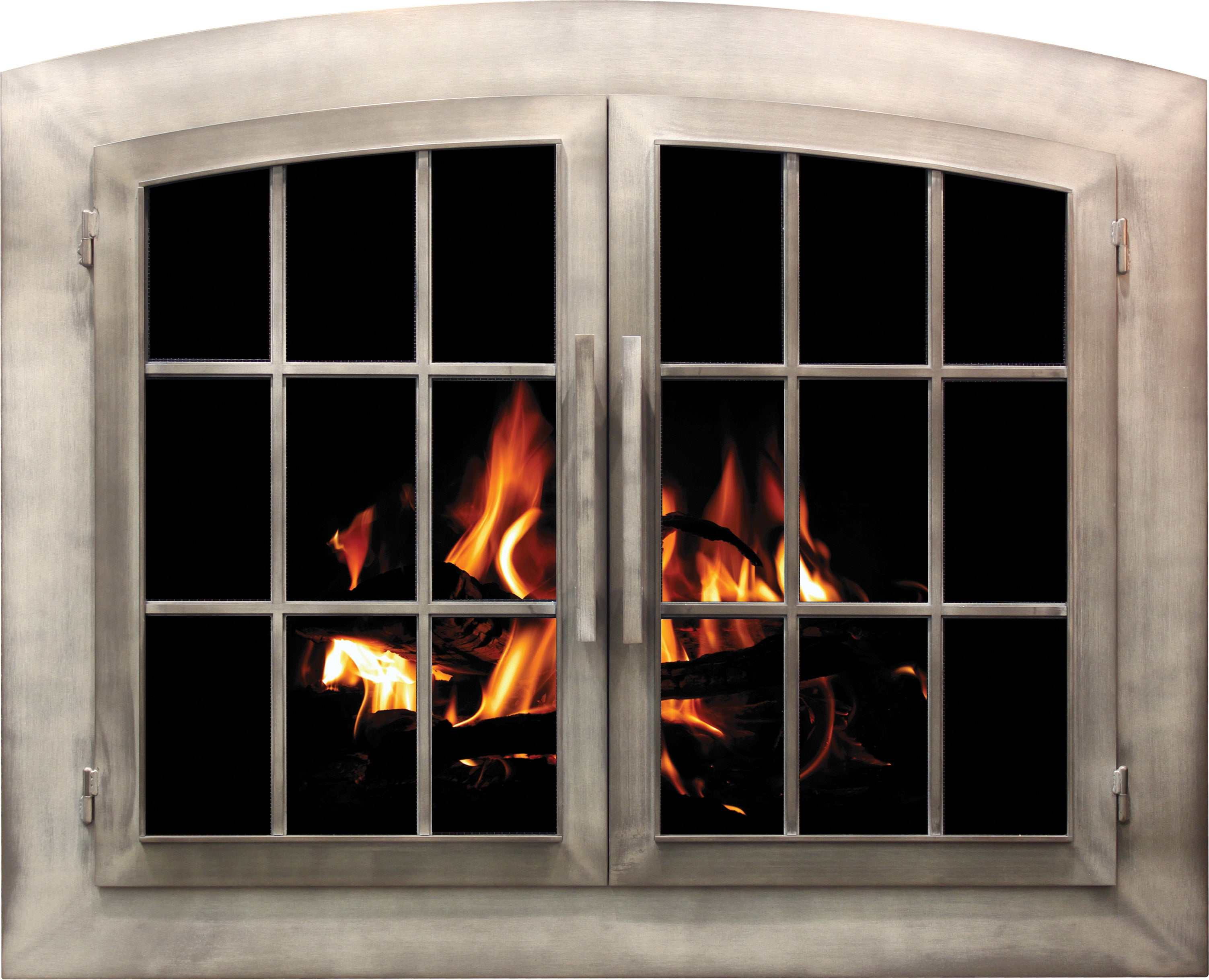 Metro - Masonry and Prefab Fireplace Glass Doors