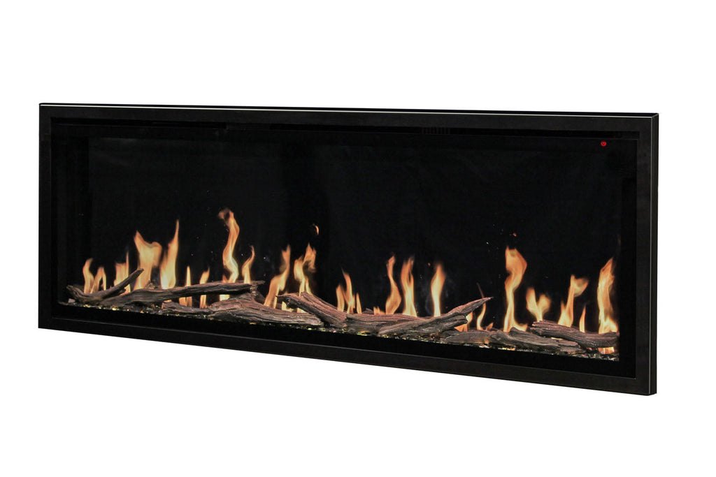 Modern Flames Orion Slim 100-Inch Three-Sided Built-In Electric Fireplace OR100-SLIM