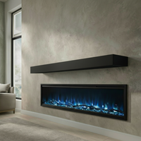Standard Non-Combustible Steel Mantel Shelves | 12 Finishes