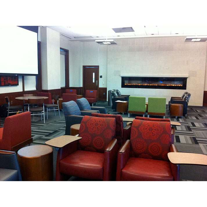 Modern Flames Ambiance 100'' Wall Mount Electric Fireplace - Model AL100CLX2-G - ExceptionalFire