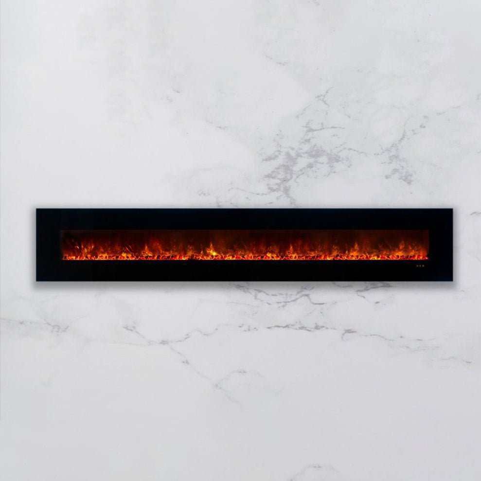 Modern Flames Ambiance 144'' Wall Mount Electric Fireplace - Model AL144CLX2-G