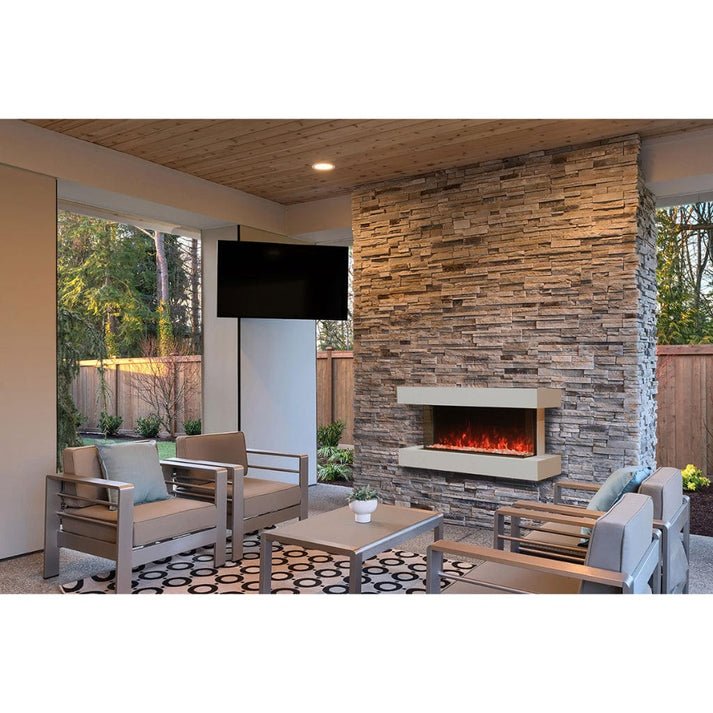 Modern Flames Landscape Pro 80" Electric Fireplace Wall Mount Studio Suite - Model WMC-80LPM-CS - ExceptionalFire