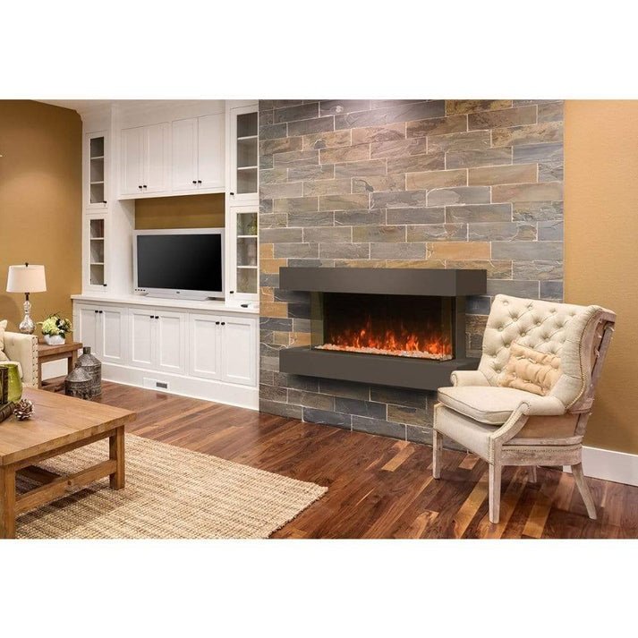 Modern Flames Landscape Pro 80" Electric Fireplace Wall Mount Studio Suite - Model WMC-80LPM-CS - ExceptionalFire