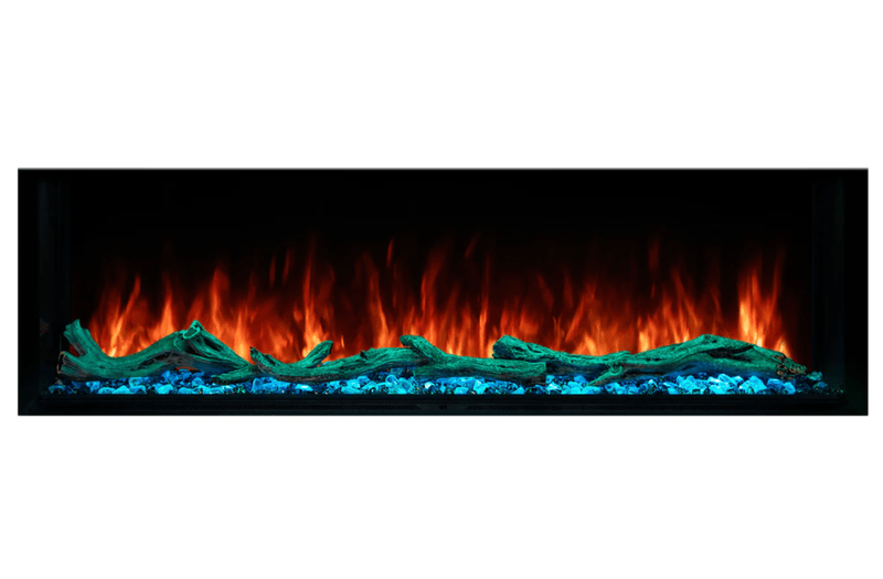 Modern Flames Landscape Pro Multi 80-Inch Three-Sided Electric Fireplace - Model LPM-8016-WMC - ExceptionalFire