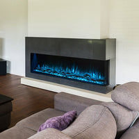 Modern Flames Landscape Pro Multi 80-Inch Three-Sided Electric Fireplace - Model LPM-8016-WMC - ExceptionalFire