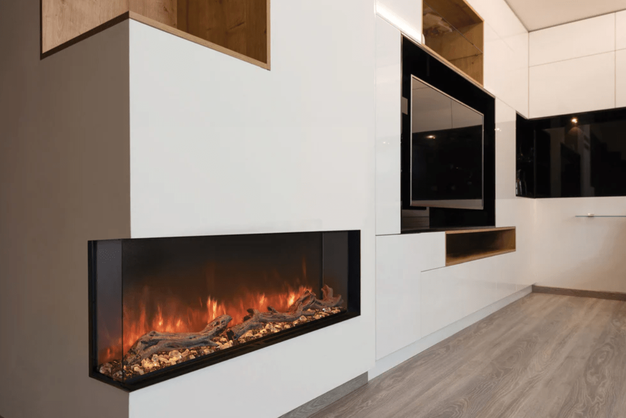Modern Flames Landscape Pro Multi 96-inch 3-Sided / 2-Sided Built In Electric Fireplace - Model LPM-9616 - ExceptionalFire