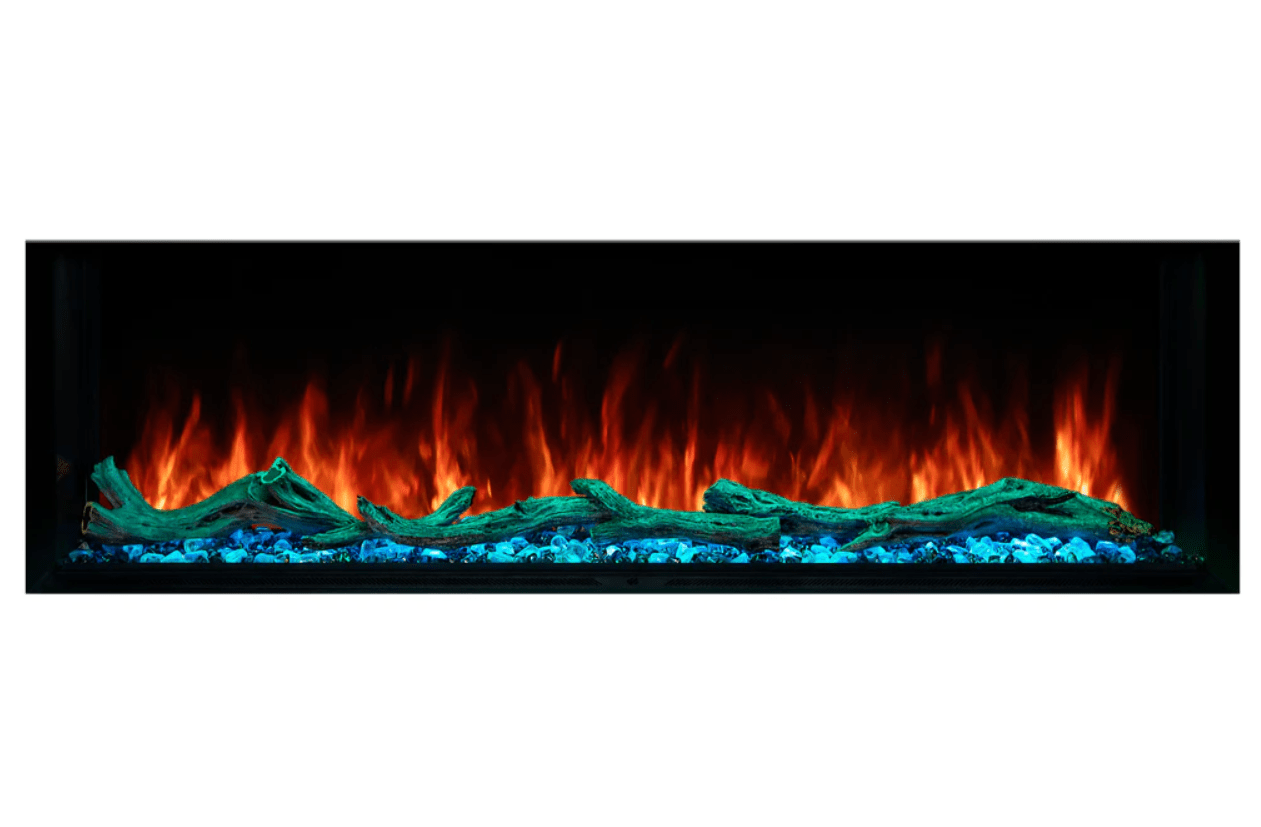 Modern Flames Landscape Pro Multi 96-inch 3-Sided / 2-Sided Built In Electric Fireplace - Model LPM-9616 - ExceptionalFire