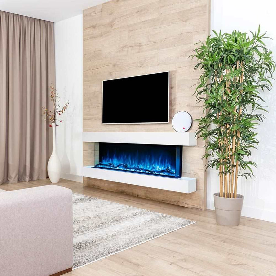 Modern Flames Landscape Pro Multi 96-inch 3-Sided / 2-Sided Built In Electric Fireplace