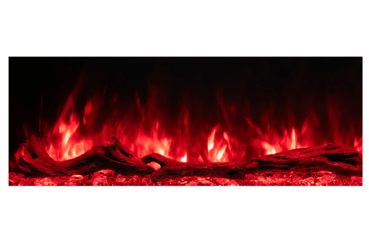 Modern Flames Landscape Pro Multi 96-inch 3-Sided / 2-Sided Built In Electric Fireplace - Model LPM-9616 - ExceptionalFire