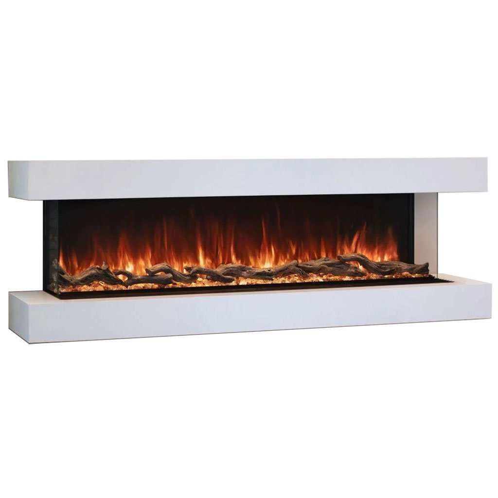 Modern Flames Landscape Pro Multi 96-inch 3-Sided / 2-Sided Built In Electric Fireplace - Model LPM-9616 - ExceptionalFire