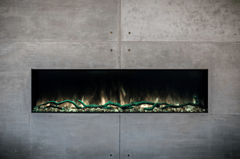 Modern Flames Landscape Pro Slim 44-Inch Built In Wall Mount Electric Fireplace - Model LPS-4414 - ExceptionalFire