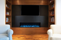 Modern Flames Landscape Pro Slim 80-Inch Built In Wall Mount Electric Fireplace - Model LPS-8014 - ExceptionalFire
