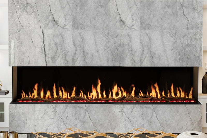 Modern Flames Orion Multi 120-Inch Three-Sided Built-In Electric Fireplace - Model OR120-MULTI - ExceptionalFire