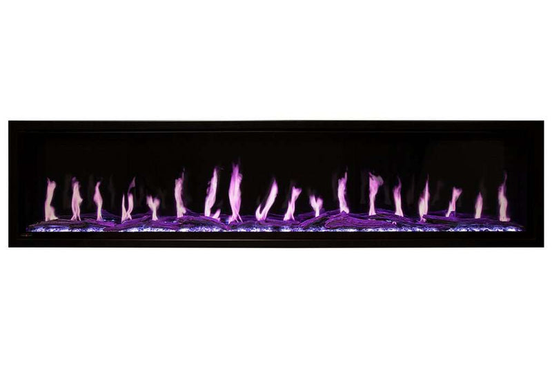 Modern Flames Orion Slim 100-Inch Three-Sided Built-In Electric Fireplace - Model OR100-SLIM - ExceptionalFire